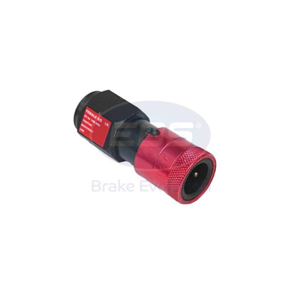 FEMALE C COUPLING; RED; EMERGENCY; PORT: M22X1.5