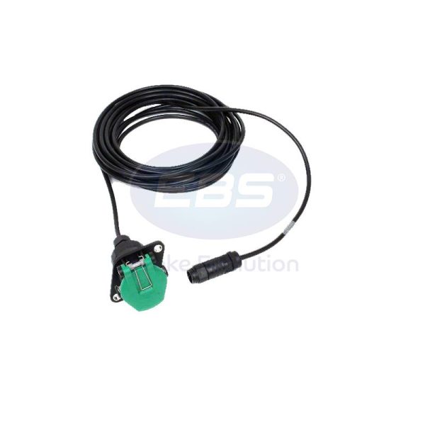 CABLE + SOCKET; FOR POWER ISO 7638; ABS MODULAR; LENGTH (M):