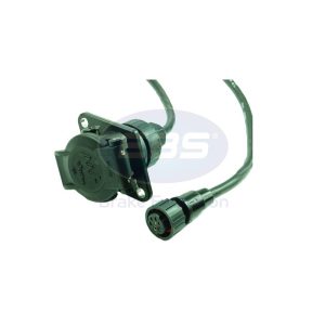 CABLE + SOCKET; FOR POWER ISO 7638; LENGTH (M): 12