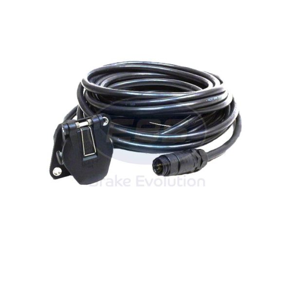 CABLE + SOCKET; FOR POWER ISO 7638; ABS MODULAR; LENGTH (M):