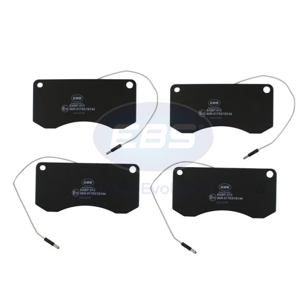 BRAKE PAD SET E11 - C/W WEAR LEADS