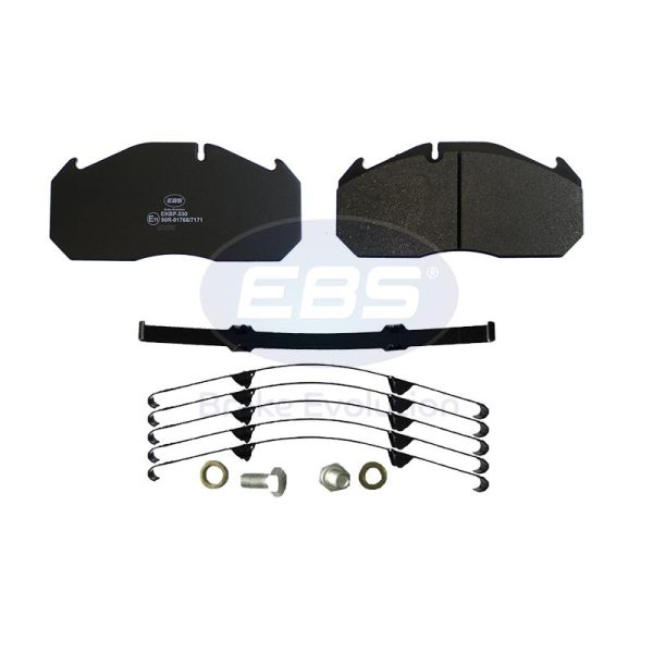 BRAKE PAD SET E11 - C/W FITTING KIT