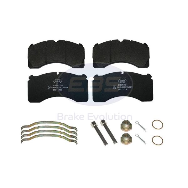 BRAKE PAD SET E11 - C/W FITTING KIT - DX195