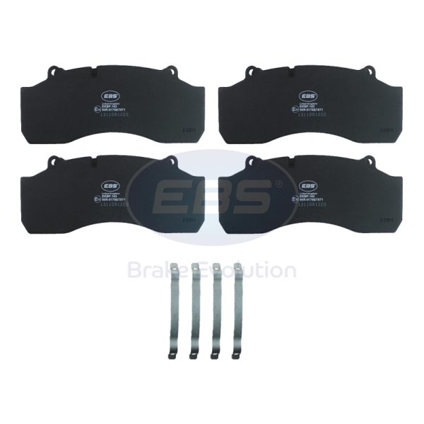 BRAKE PAD SET E11 - HALDEX DISCOS - DB20