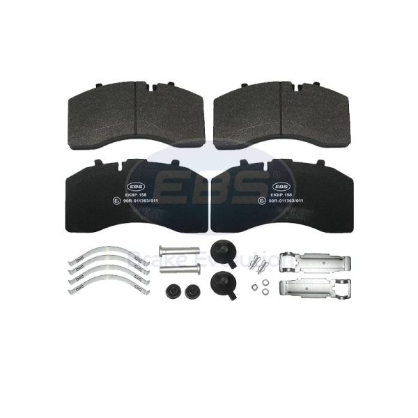 BRAKE PAD SET E11 - C/W FITTING KIT - SK7