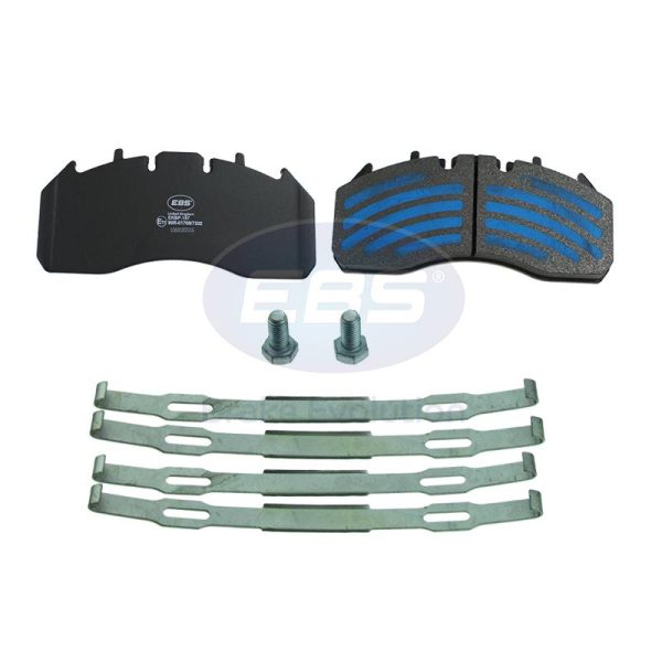 BRAKE PAD SET E11 - C/W FITTING KIT