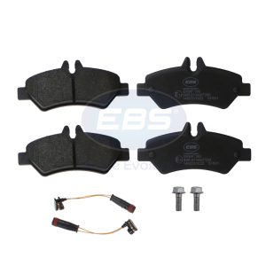 BRAKE PAD SET E11 - C/W WEAR LEAD & BOLTS