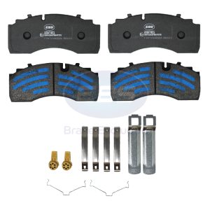 BRAKE PAD SET E11 - C/W FITTING KIT - DBT19LT