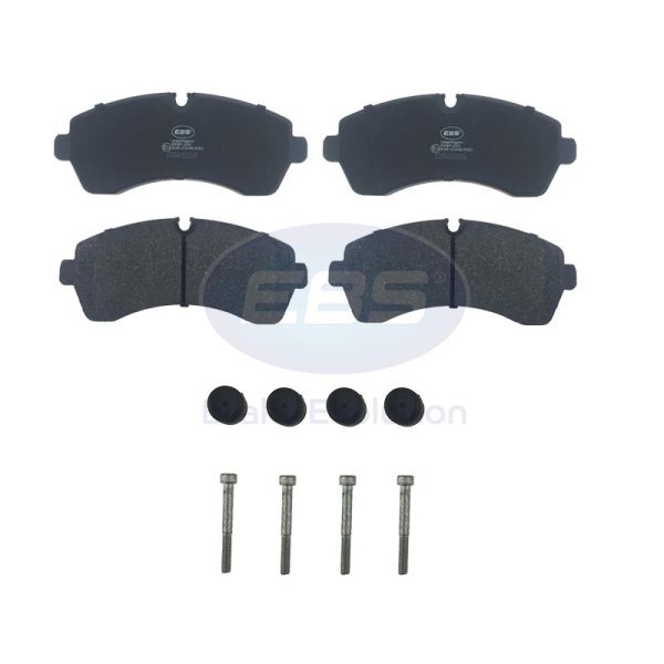 BRAKE PAD SET E11 - C/W FITTING KIT