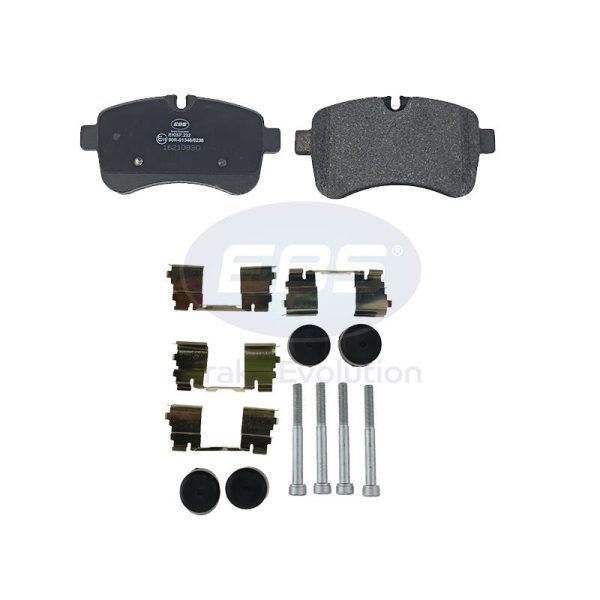 BRAKE PAD SET E11 - C/W FITTING KIT & SHIMS