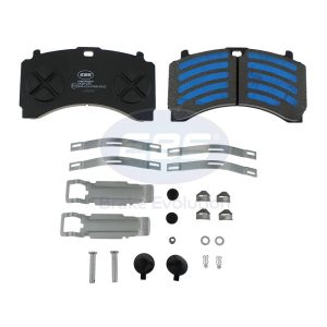 BRAKE PAD SET E11 - C/W FITTING KIT