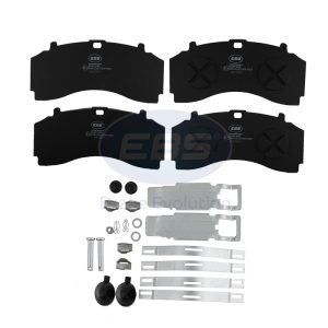 BRAKE PAD SET E11 - C/W FITTING KIT