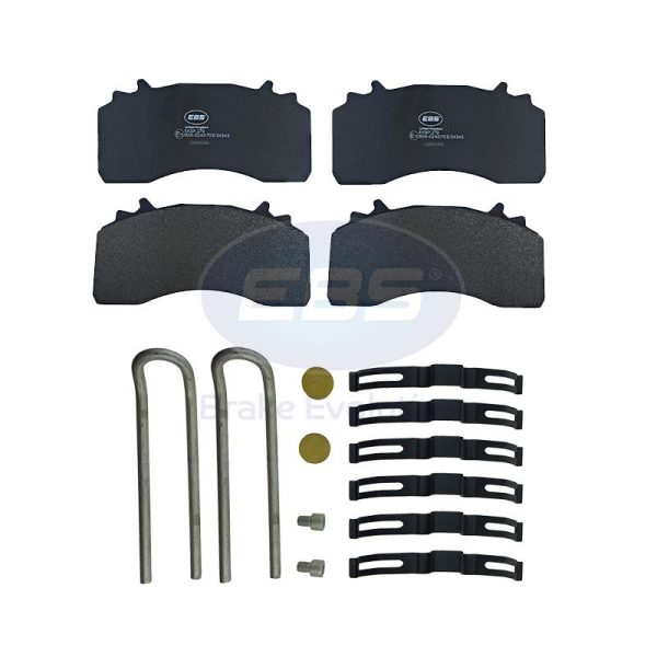 BRAKE PAD SET E11 - C/W FITTING KIT