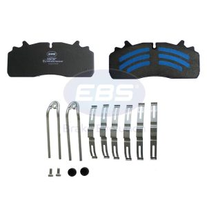 BRAKE PAD SET E11 - C/W FITTING KIT - MAXX19