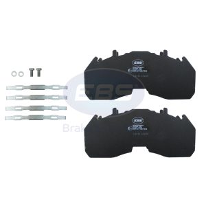 BRAKE PAD SET E11 - C/W FITTING KIT