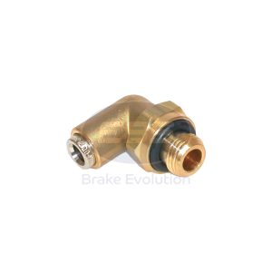 M12 X 6MM STUD ELBOW NORGREN P.I. BRASS